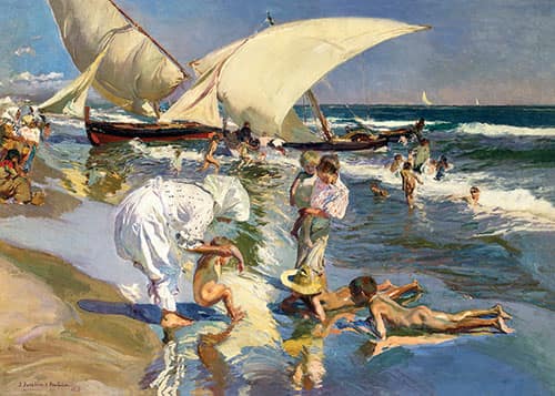 14.Playa de Valencia sorolla reproductions