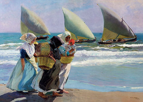 5. las tres velas sorolla reproductions